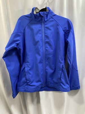 Marmot Levity Ladies  Size L/G Blue Soft Shell Zipper Outdoor Jacket