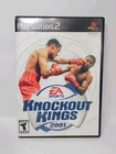 Knockout Kings 2001 (Sony PlayStation 2, 2001) CIB w/ Manual PS2