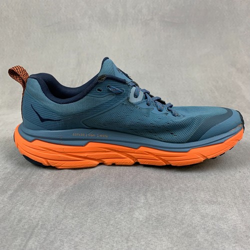 Hoka One One Mens Shoes 8.5D Provincial Blue Carrot Orange Challenger ATR 6 - Bild 7 von 13