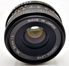 Yashica ML 50MM 1:2 F2 Camera Lens