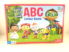 PBS Kids "Super Why" ABC Letter Learning Game Play and Learn Excellent Condition