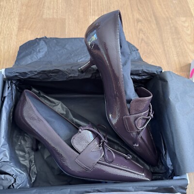 NEW BURBERRY STORM LEATHER PUMPS Shop Black Leather Storm Court Pumps on Sale at BeyondStyle  main image 2