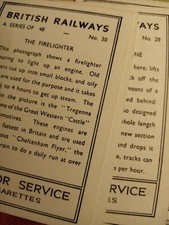 V4b SENIOR SERVICE - British Railways - 1938 - one card only no 29