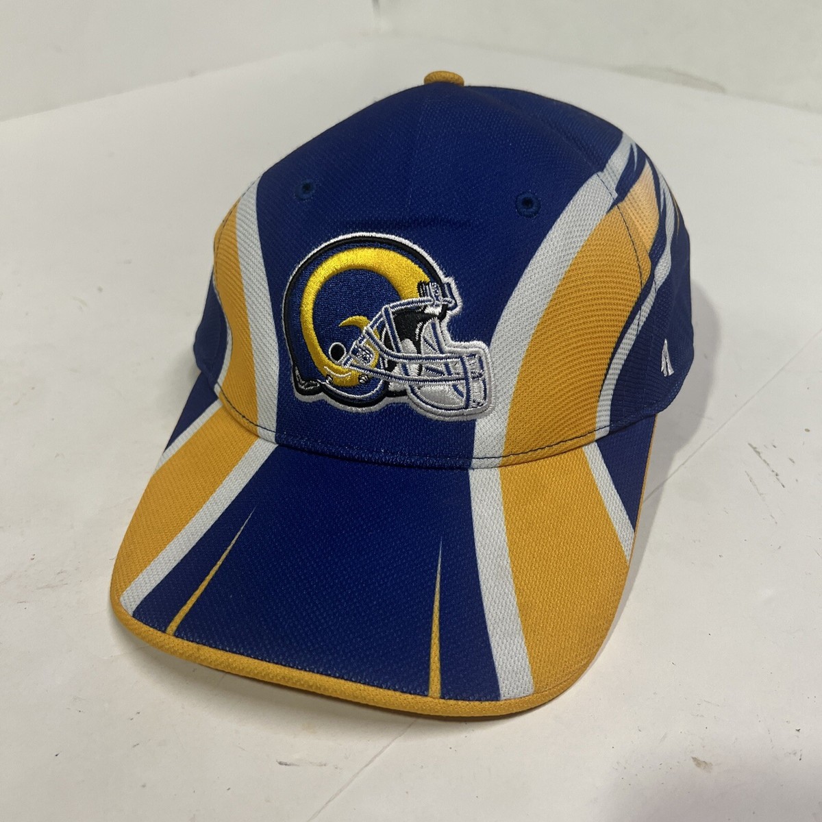47 Brand Los Angeles Rams OSFA Stretch Fit Hat Cap Blue NFL