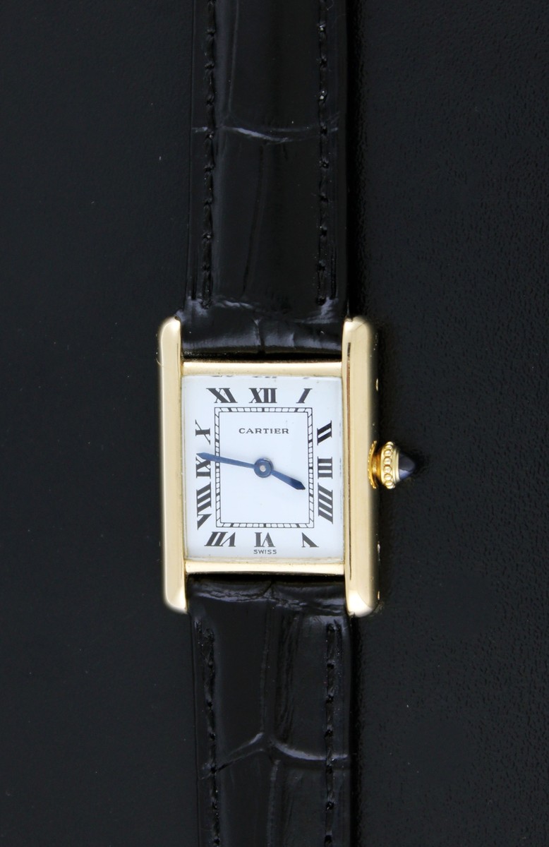 Cartier　VINTAGE Cartier Tank Louis Cartier - 22 mm, Yellow Gold for sale | eBay