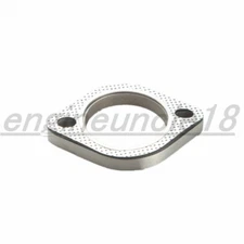 US SHIP 3" inch ID 2 Bolt Exhaust Flange & Exhaust Gasket Kit High Performance