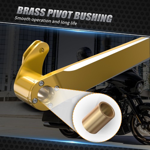 Rear Brake Lever Pedal For Harley Ultra Limited FLHTK Ultra Limited Low FLHTKL - Picture 5 of 13