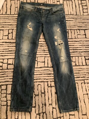 AUTHENTIC D&G DOLCE & GABBANA GIRLY VERY LOW TIGHT STRAIGHT
