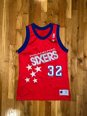 CHARLES BARKLEY Philadelphia 76ers Champion Jersey 40 NBA Suns