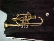 Vintage Buescher Aristocrat Cornet, Good Ready to Play Condition.