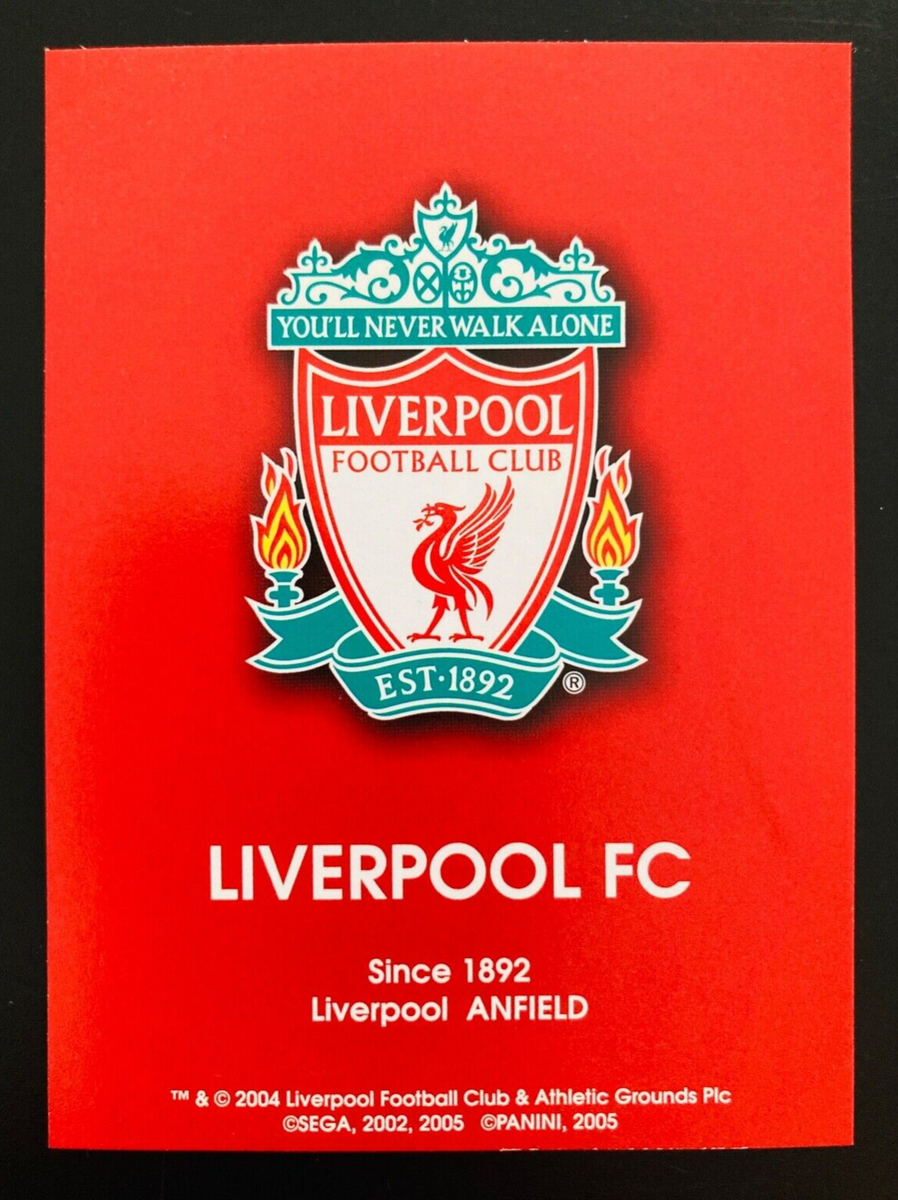 2004-05 Panini WCCF European Clubs Liverpool complete team base