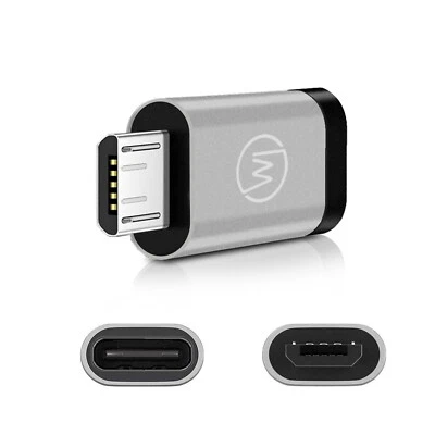 WICKED CHILI MicroUSB auf USB-C OTG Adapter für Datenübertragung für Kartenlesegeräte / Kabel