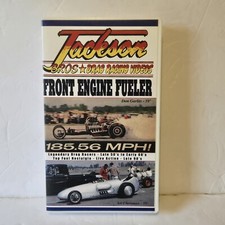 Front Engine Fueler Vhs Classic Early Drag Racing Video Jackson Bros.