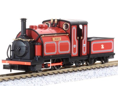 KATO-PECO 51-201B スモールイングランド プリンス 赤 OO9 Narrow PECO 51-201B 0-4-0 Small England Prince Steam Engine
