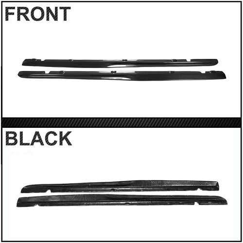 Para Mercedes Clase C W205 C205 C63 C43 AMG 15-20 carbono faldones laterales accesorios - Imagen 10 de 11