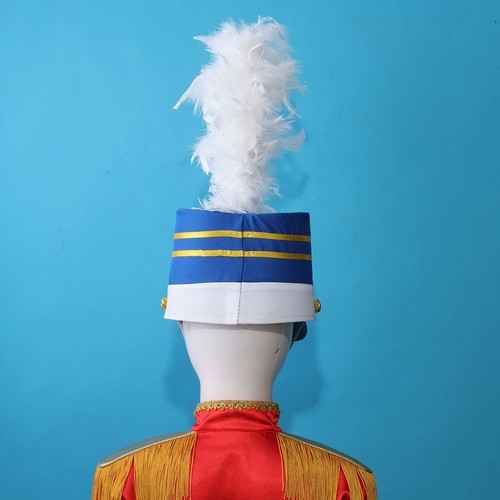 Children Drum Band Hat Contrast Color,Stage Performance Cosplay Cap,Decor - Picture 241 of 250