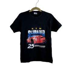 Vintage 1995 NASCAR Ken Schrader #25 Racing T-Shirt Youth Size 6-8 USA Made SS