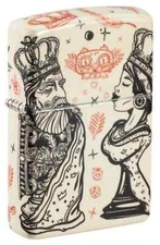 Zippo Checkmate Design 540 Matte Color Finished 46029