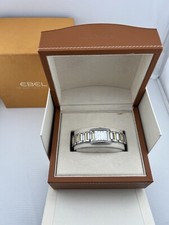 Ebel Brasilia Mini lunetta diamantata e quadrante conchiglia indice diamante modello donna