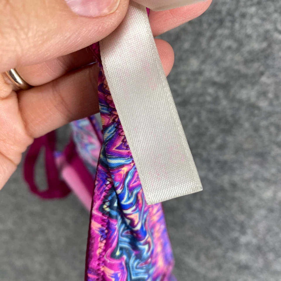 Sujetador Bralette Victoria's Secret Mujer 34C Púrpura Rayas Con Aros Opaco PushUp Foto 4 de 4