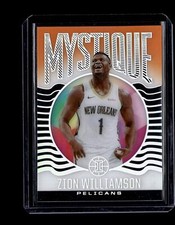 2020-21 Panini Illusions Mystique Orange #14 Zion Williamson