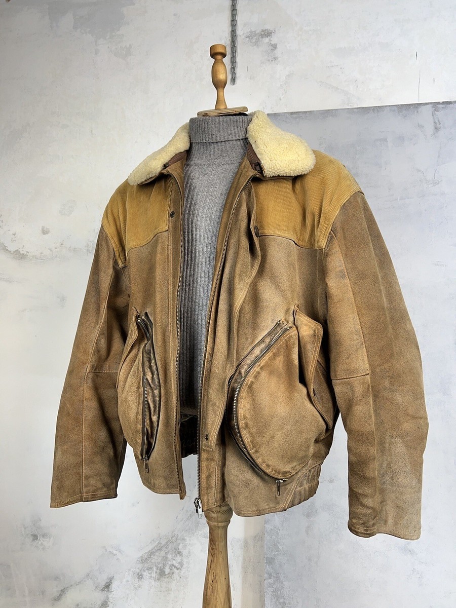Vintage Vera Pele Leather Jacket Size L - XL | eBay