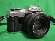 Minolta X-370s SLR 35mm Film Camera With Lens