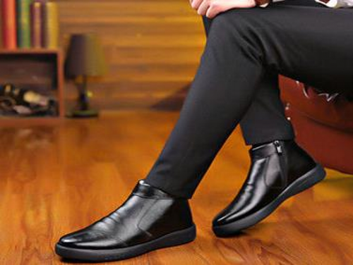 casual office boots