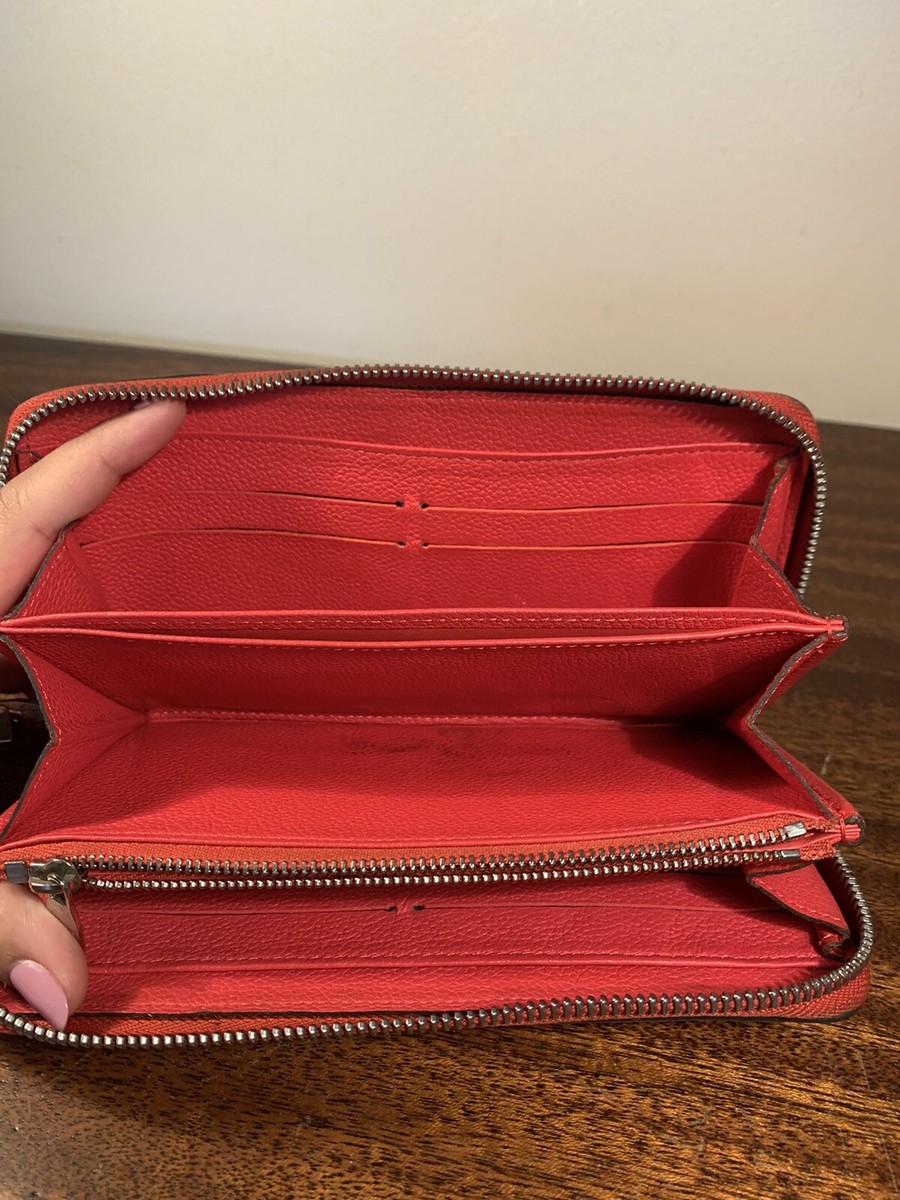 Louis Vuitton LV Zippy Wallet Zippy Wallet Red Monogram
