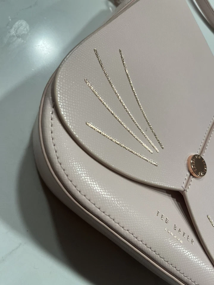 Ted Baker розовый кот цепочка через плечо сумочка сумка - Изображение 3 из 4