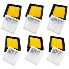 Hippotech 6pcs Air Filter for Hus qvarna K760 K770 Cut Off Concrete Saws Repl...