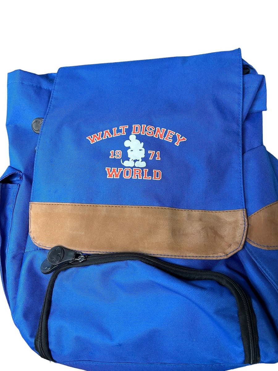 Walt Disney World 1971 Anniv Mickey Mouse Backpack Blue  display picture 2