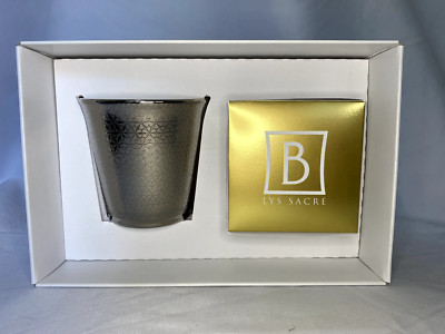 Bernardaud ''Divine'' Kerzenbecher Geschenkbox Limoges Porzellan, ''Lys Sacré''