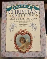 Stamp-A-Christian Greeting : A Book and Rubber Stamp Kit by Kate Schmidt,...