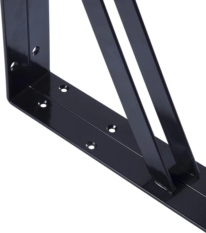12-Pack 12 Inch Heavy Duty Shelf Brackets, Large Wall Bracket for Floating Shelv - Image 4 of 4