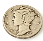 1931-S MERCURY DIME ORIGINAL FULL RIMS BETTER DATE LOW MINTAGE