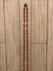 Vtg Red Plastice Beaded Rosary Crucifix Cross Necklace EUC — photo 4