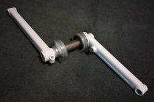 1989 Redline Flight Crankset 180 and with Bottom Bracket Vintage Old School BMX 