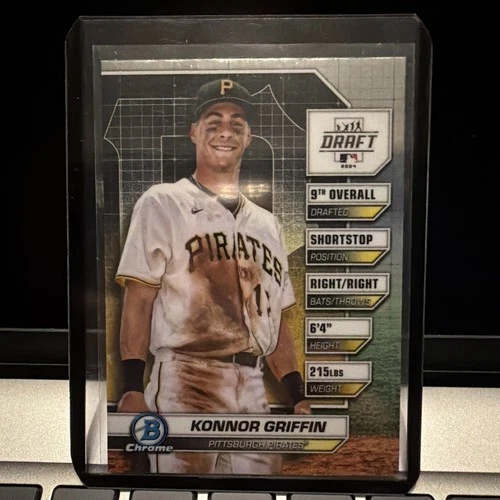 2024 Bowman Chrome Konnor Griffin Draft Night Insert #BDN-2 - PIT Rookie
