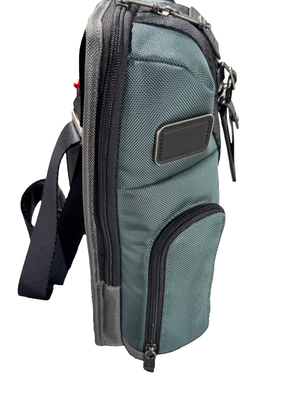 h*o様 TUMI 2223404CHRO Higgings Slinger NEW Tumi Fremont HIGGINS 14.5” Sling Bag Backpack - GRAY w/ TAN