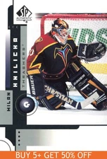 2001-02 SP Authentic #4 Milan Hnilicka Atlanta Thrashers Hockey