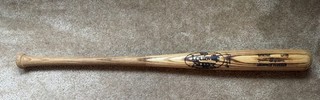 Vintage 1980s Mike Hargrove Cleveland Indians Louisville Slugger Game Used Bat