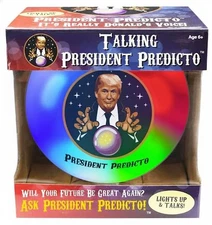 Talking President Predicto Fortune Telling Ball - Lights Up & Trump Talks - Ask