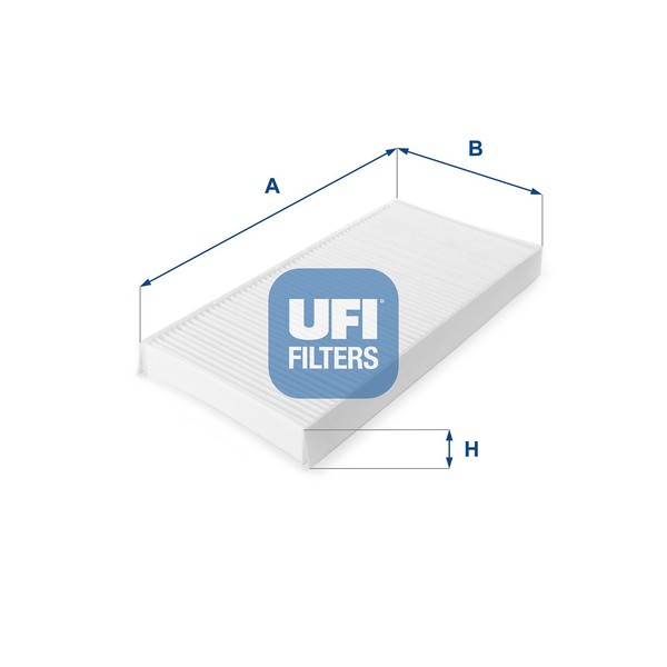 Ufi Innenraumfilter 53.034.00 Partikelfilter FüR Ford Dnw Focus Daw Dbw Dfw 1-image