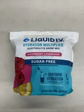 Liquid I.V. Hydration Multiplier, 30 Stick Raspberry Lemonade Open