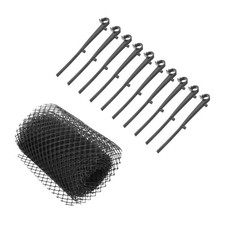 Plastic Gutter Guard Mesh Netting for Garden Courtyard Protective Leaf Guard