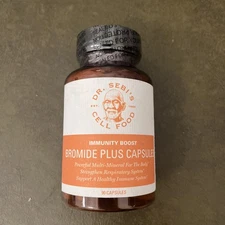 2 Dr Sebi’s Cell Food Immunity Boost Bromide Plus Capsules 90 Count Exp 1/28 New