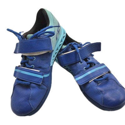 Reebok Womens Crossfit CF-74 Lifter Shoes Blue Teal US 7 UK 4.5 EUR 37.5