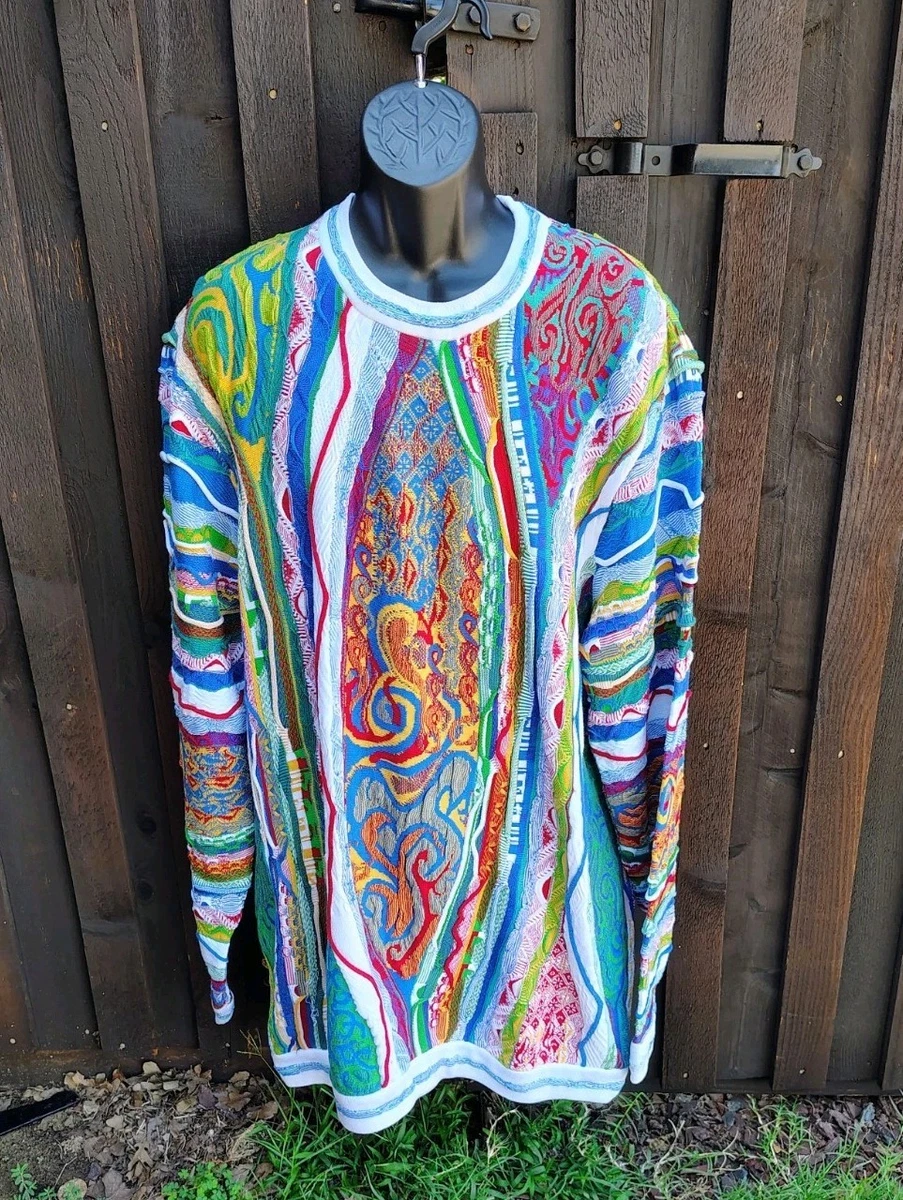 COOGI Cotton Crew Neck Regular Size 3XL Sweaters for Men for sale