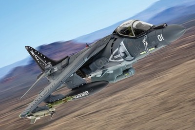 Corgi AA29303 McDonnell Douglas AV-8B+ Harrier II 165001/01 VMA-214 'Black Sheep